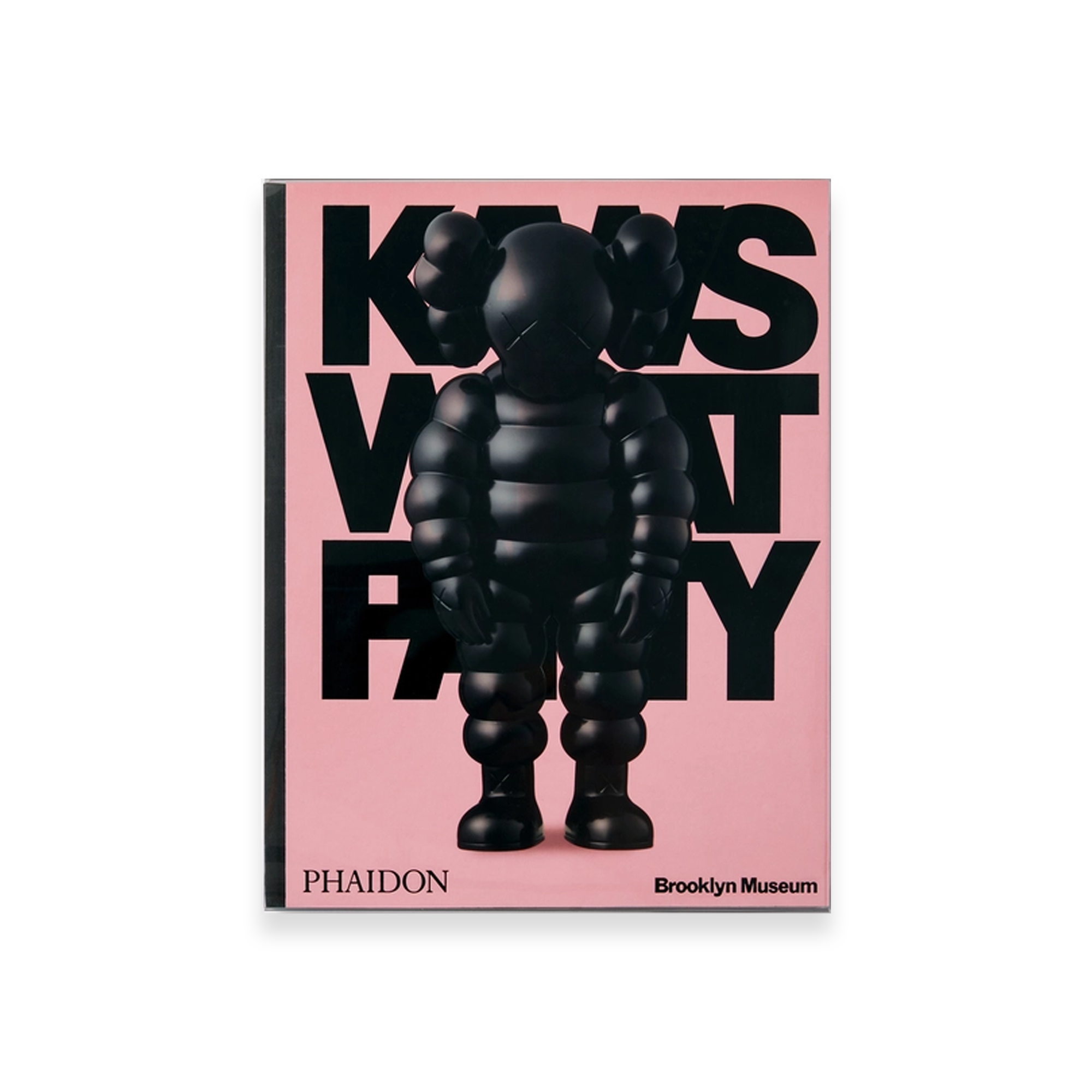 "KAWS: WHAT PARTY. BLACK ON PINK EDITION" BY PHAIDON