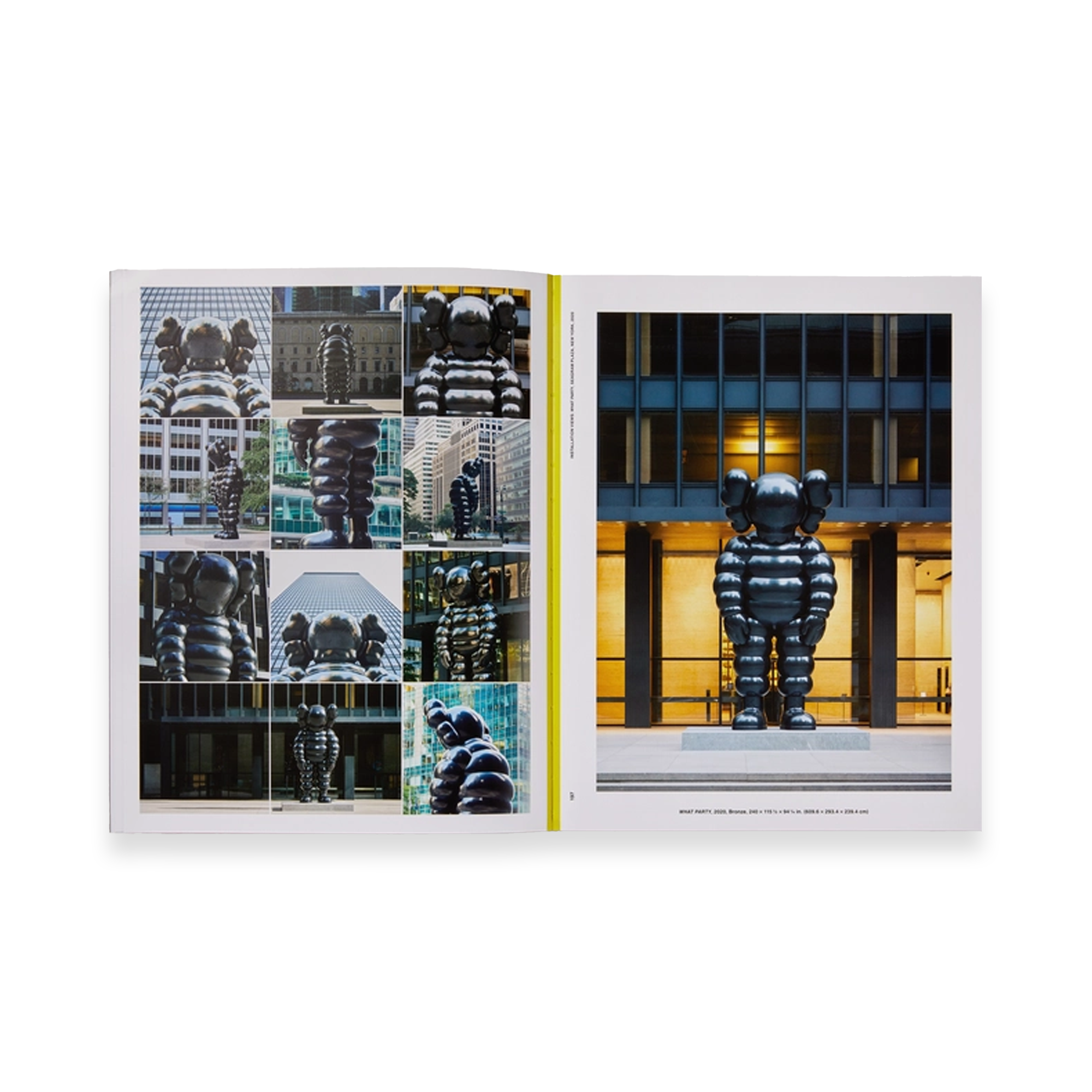 "KAWS: WHAT PARTY. BLACK ON PINK EDITION" BY PHAIDON