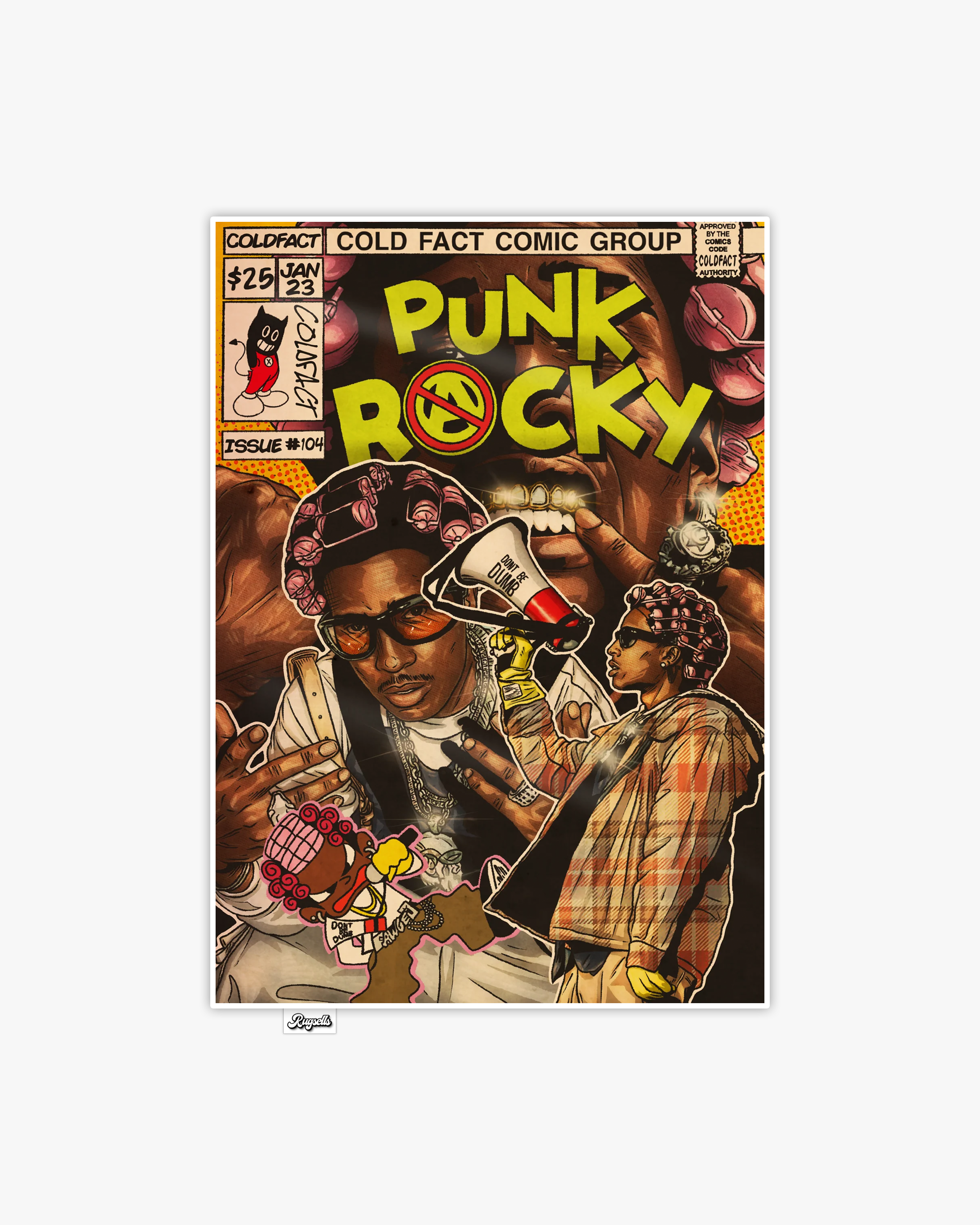 PUNK ROCKY RUG