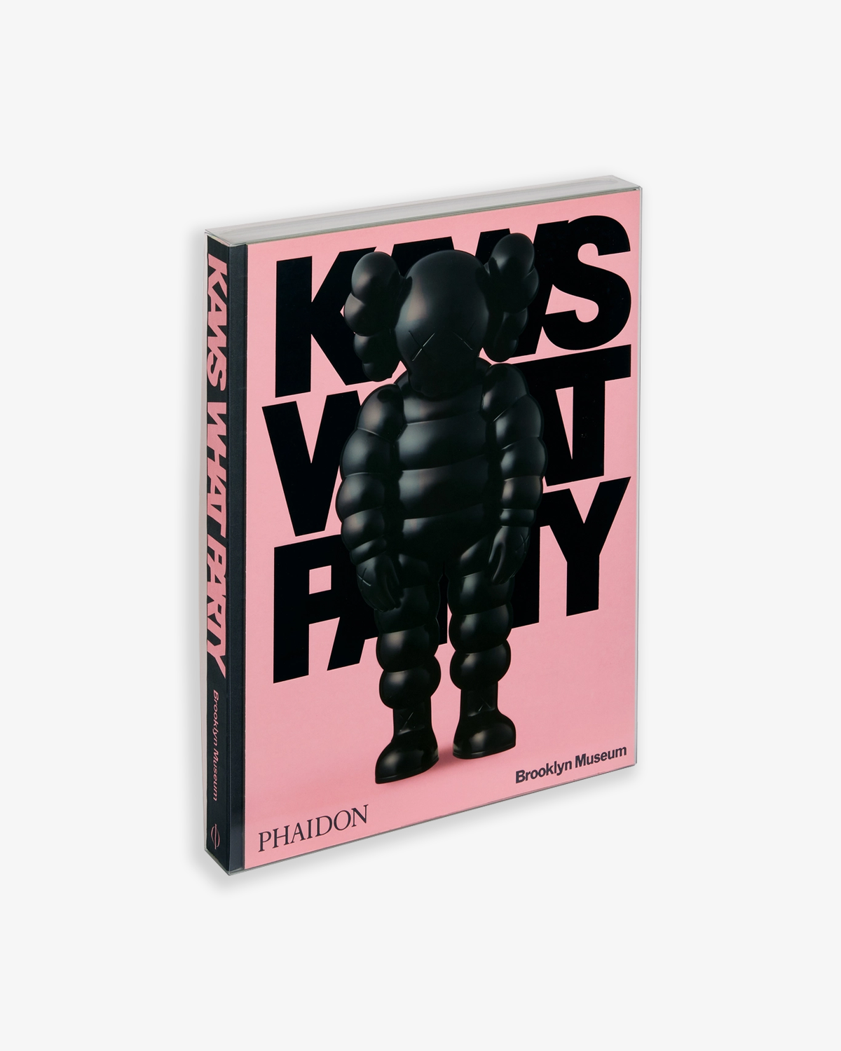 "KAWS: WHAT PARTY. BLACK ON PINK EDITION" BY PHAIDON